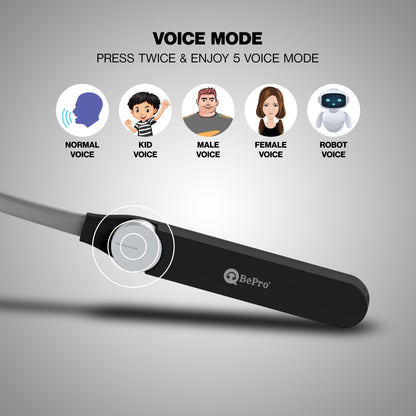 NeckFit - with 5 voice changing effects