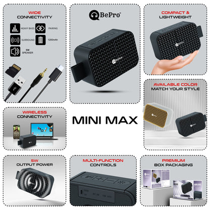 Bullet Pro Neckband & Mini Max Speaker