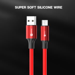 Bepro Blaze Micro USB Cable (Red)
